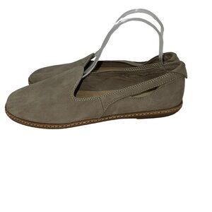 Hush Puppies Women's Shoes Size 11 Gray Fabric Upper Slip On Cushioned Loafers